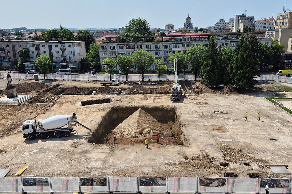 Lucrări Piața Revoluției – Baia Mare