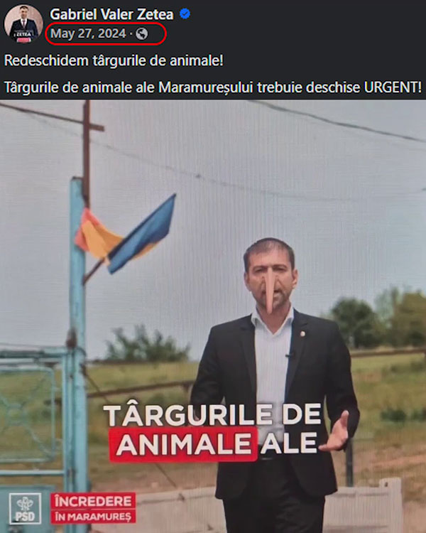 Târgurile de animale nu s-au deschis
