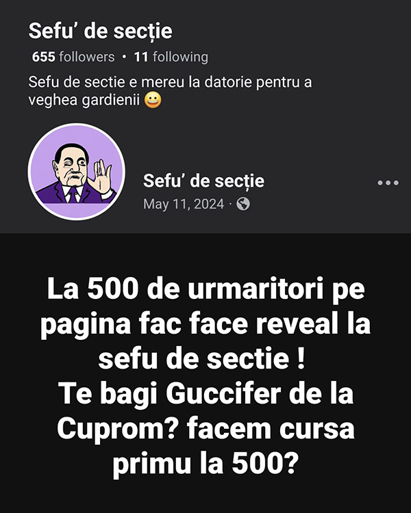 Pe urmele Șefului de Șecție (episodul 1)