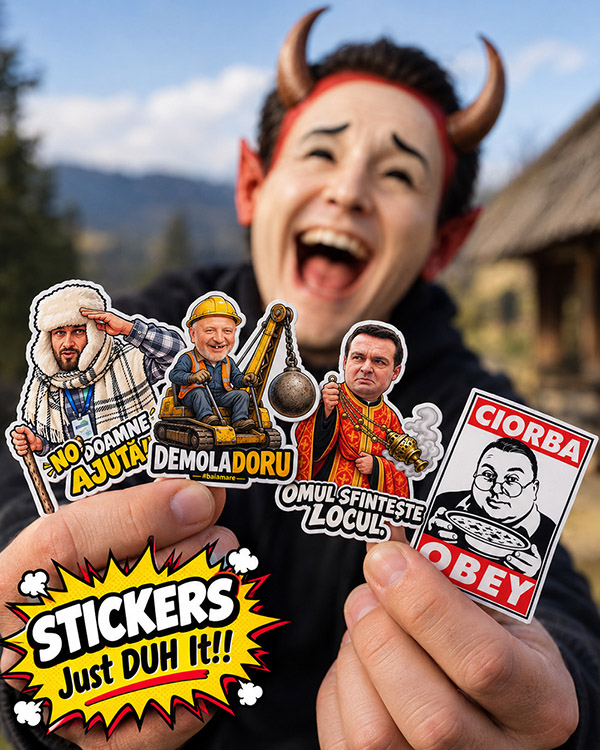 Modele de stickere noi – în curând!
